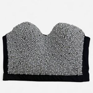 Pearl & Rhinestone Corset